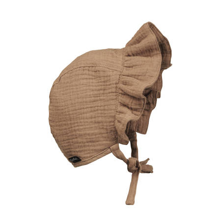 Elodie Details - Czapka Baby Bonnet - Soft Terracotta 3-6 m-cy