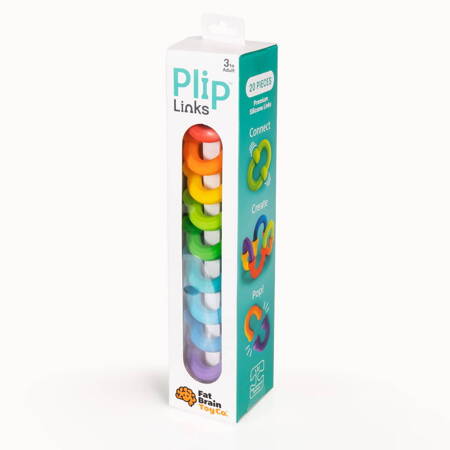 Fat Brain Toy Co - Plip Półokrągłe Klocki Silikonowe