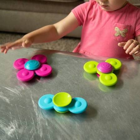 Fat Brain Toy Co - Wirujące Przyssawki Whirly Squigz