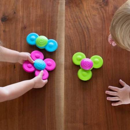 Fat Brain Toy Co - Wirujące Przyssawki Whirly Squigz