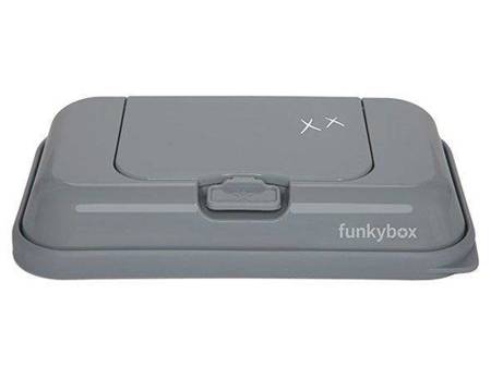 Funkybox - Pojemnik na Chusteczki To Go, Dark Grey Wonderful
