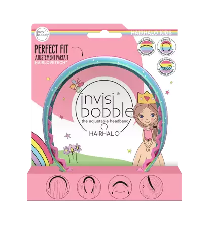 Invisibobble - Opaska do Włosów Kids Hairhalo - Rainbow Crown