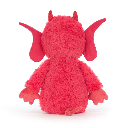 JellyCat - Gremlin Czerwony 27 cm