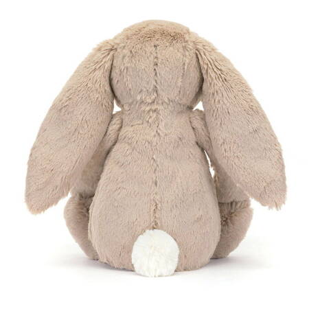 JellyCat - Króliczek z Kwiecistymi Uszami Beżowy „Petal” 18 cm