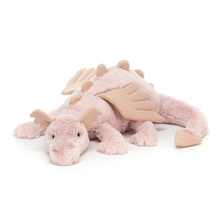 JellyCat - Rose Dragon smok różowy 19x66cm