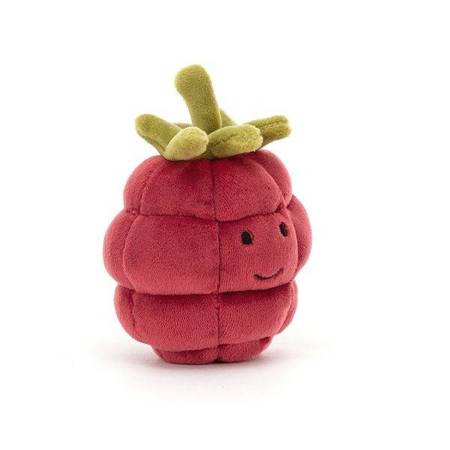 JellyCat -  Zabawna malinka 10x8 cm