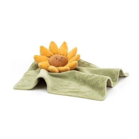 Jellycat - Fleury Sunflower Soother - Szmatka przytulanka 34x34 cm