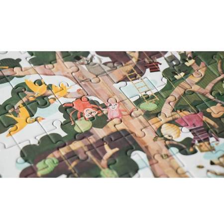 Kieszonkowe puzzle dla dzieci 100 szt, MOJE DRZEWO | Londji®