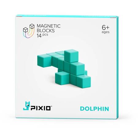 Klocki Pixio Turquose Dolphin 14 | Color Series | Pixio®