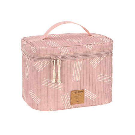 Lassig Casual Label Kosmetyczka Kuferek  podróżny na akcesoria Soft Stripes rose