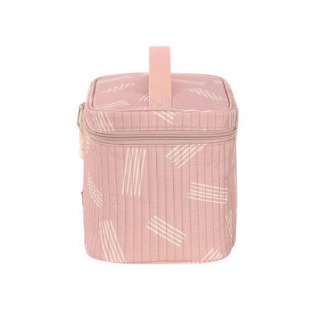 Lassig Casual Label Kosmetyczka Kuferek  podróżny na akcesoria Soft Stripes rose