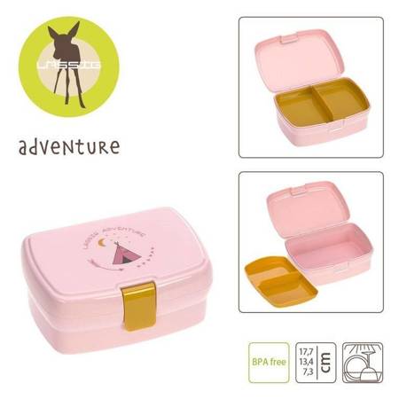 Lassig Lunchbox z wkładką Adventure Tipi