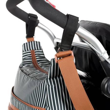 Lassig Marv Torba z akcesoriami Urban bag Pinstripe anthracite