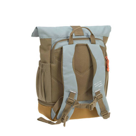 Lassig Plecak mini rolltop Nature oliwkowy