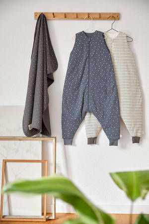 Lassig Śpioszki Jumper o grubości 2,5 tog Cozy Home Triangle blue, rozm. 92-98 cm/2-3 lata