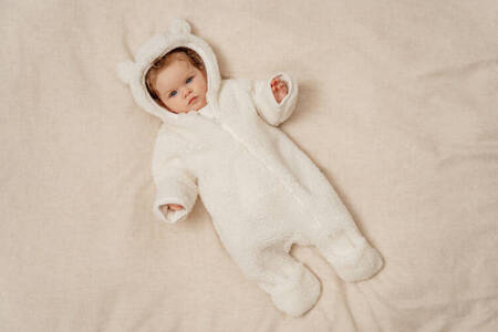 Little Dutch Kombinezon Teddy - Baby Bunny Off-White 62/68 CL07893321