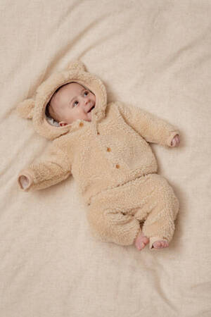 Little Dutch Spodnie Teddy - Sand 74 CL34823521