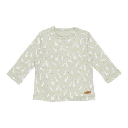 Little Dutch T-shirt z długim rękawem Oliwka Little Goose Gąski 68cm CL20721211