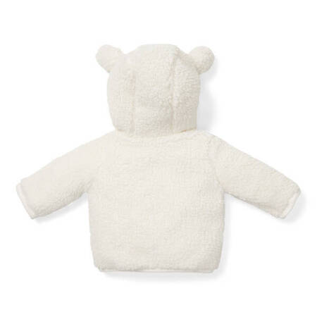 Little Dutch Zapinana bluza z kapturem Teddy - Baby Bunny Off-White 80 CL25893621