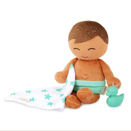 LullaBaby bath doll – lalka przytulanka DO KĄPIELI – CHŁOPIEC – szatyn