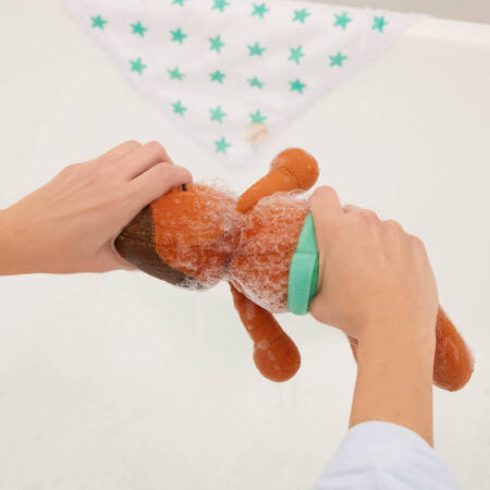 LullaBaby bath doll – lalka przytulanka DO KĄPIELI – CHŁOPIEC – szatyn