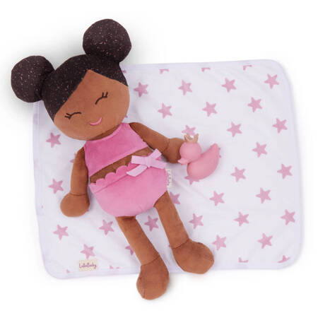 LullaBaby bath doll – lalka przytulanka DO KĄPIELI – brunetka