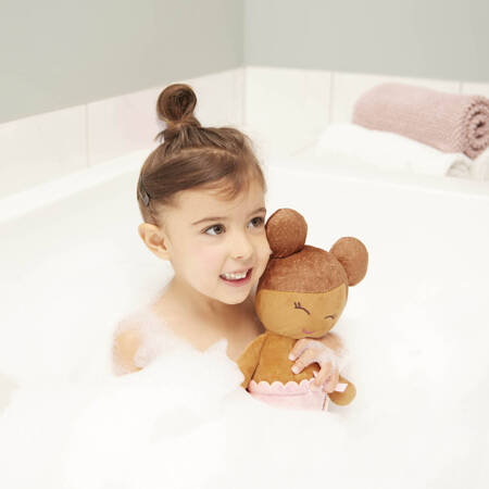 LullaBaby bath doll – lalka przytulanka DO KĄPIELI – szatynka