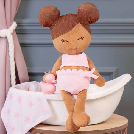 LullaBaby bath doll – lalka przytulanka DO KĄPIELI – szatynka