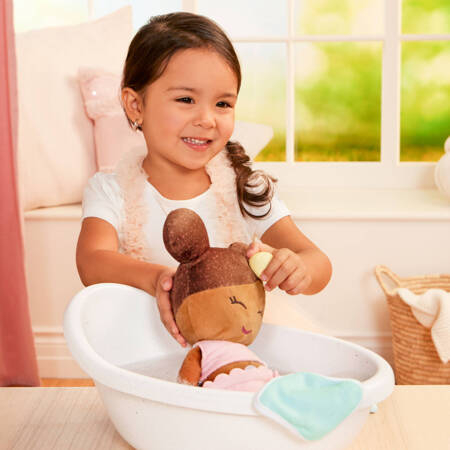 LullaBaby bath doll – lalka przytulanka DO KĄPIELI – szatynka