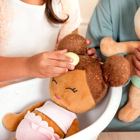 LullaBaby bath doll – lalka przytulanka DO KĄPIELI – szatynka