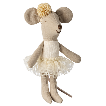 Maileg - Myszka Baletnica. Ballerina Mouse, Little sister