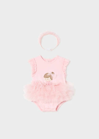 Mayoral - Body tutu z opaską 1-2m - Różowy