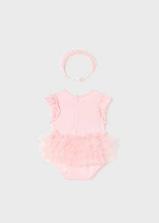 Mayoral - Body tutu z opaską 1-2m - Różowy