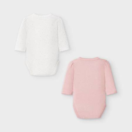 Mayoral - Komplet 2 body 4-6m - Blush