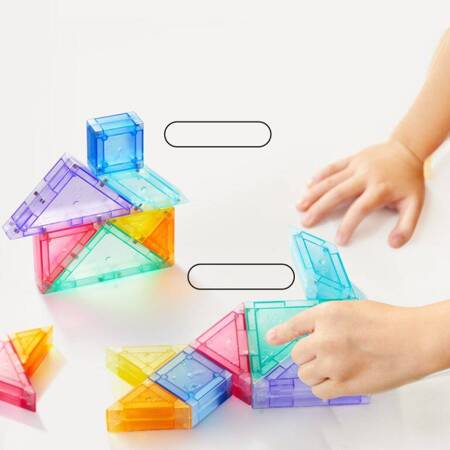 Mideer - Magnetyczny tangram 3D z klepsydrą