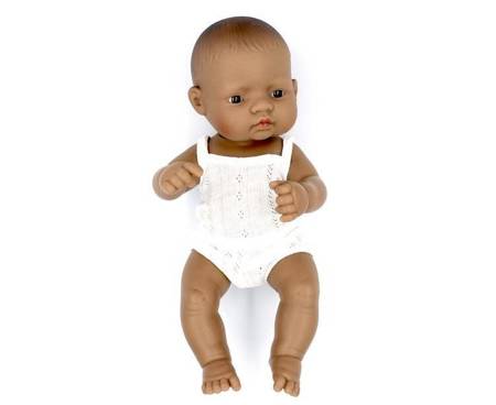 Miniland Baby - Lalka dziewczynka Hiszpanka 32cm + Ubranko 