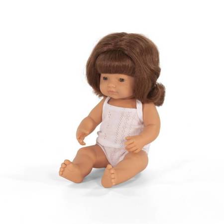 Miniland Doll - Lalka Dziewczynka Ruda Europejka 38 cm