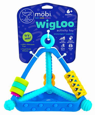 Mobi - Zabawka Sensoryczna - Wigloo Piramidka