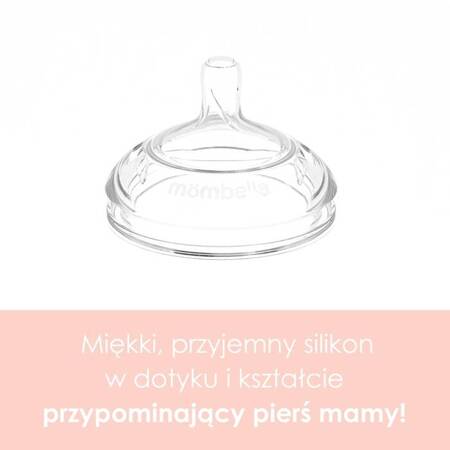 Mombella Butelka Antykolkowa dla Noworodka Ivory PPSU 300ml