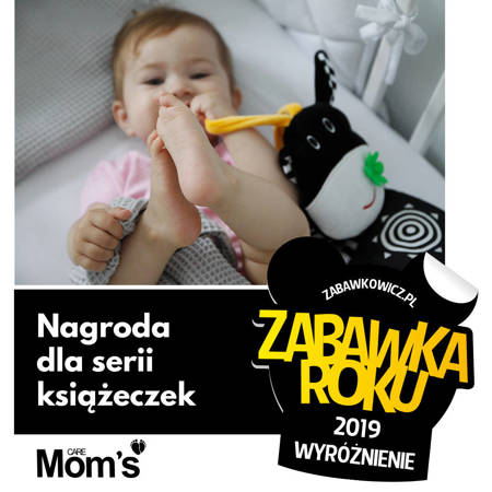 Mom's Care - Książeczka do łóżeczka Króweczka