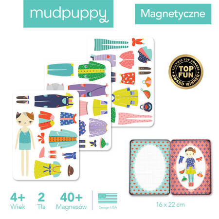 Mudpuppy Magnetyczne Postacie Kocie modelki 4+