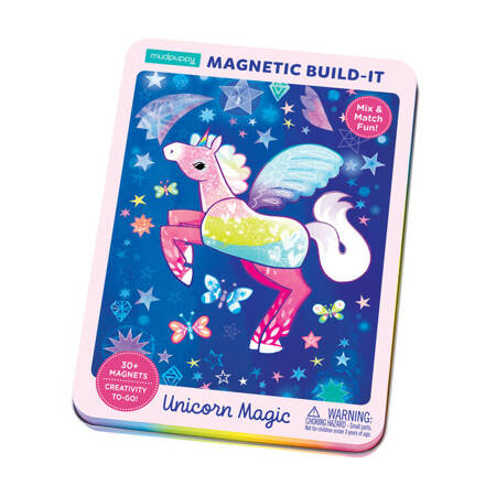 Mudpuppy Magnetyczne konstrukcje Magiczne Jednorożce 4+