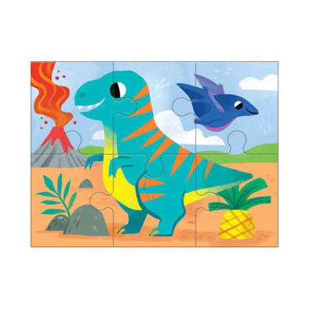 Mudpuppy Puzzle progresywne Mój przyjaciel dinozaur 4, 6, 9 i 12 elementów 2+