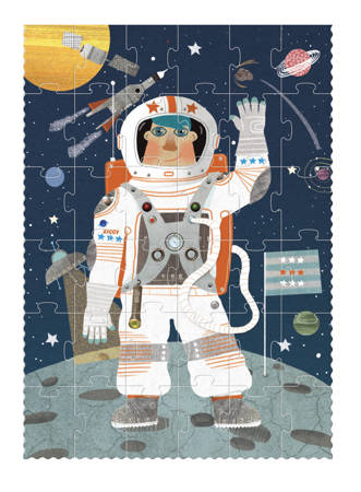 Puzzle dla dzieci, Astronauta - Major Tom | Londji®