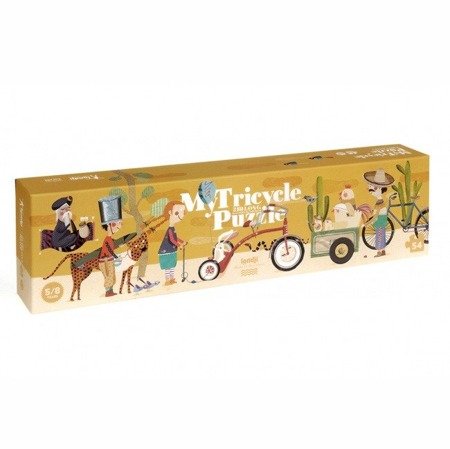Puzzle dla dzieci My Tricycle, Trójkołowce i nie tylko! | Londji®