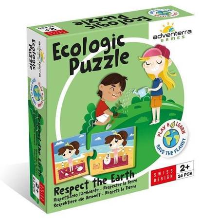 Puzzle ekologiczne dla dzieci Ochrona środowiska – Respect the Earth Adventerra Games