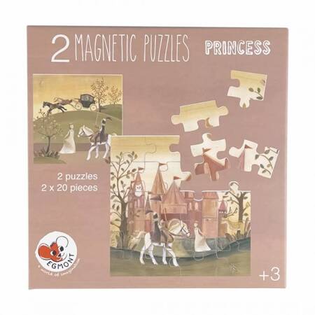 Puzzle magnetyczne Księżniczka | Egmont Toys®