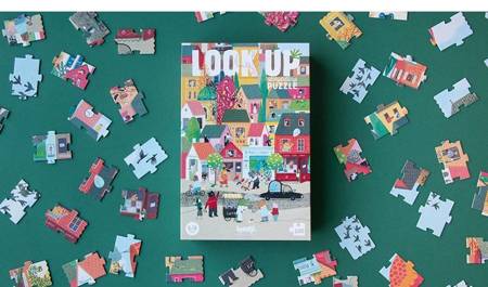 Puzzle z grą obserwacyjną Look Up! | Londji®