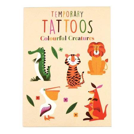 Rex London - Tatuaże zmywalne dla dzieci - Zwierzaki