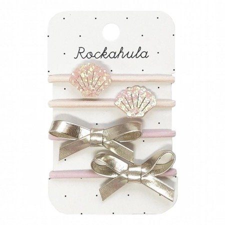 Rockahula Kids - gumki do włosów Shimmer Shell Ponies